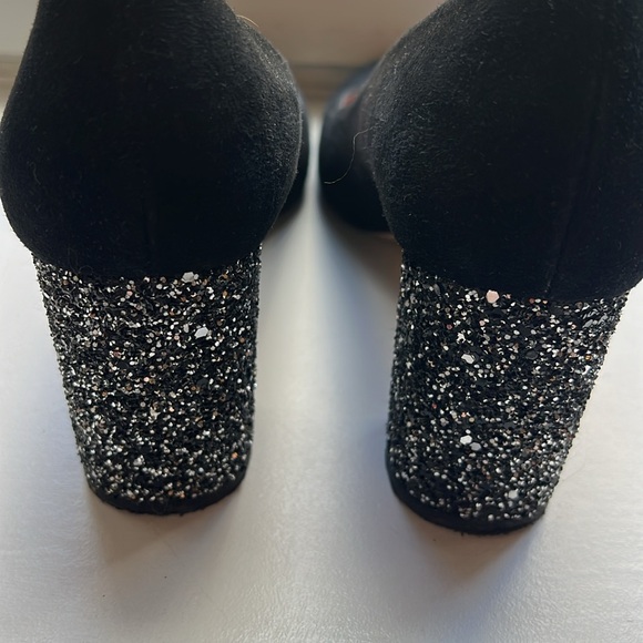 Kate Spade Charlize black suede heels - Picture 6 of 10